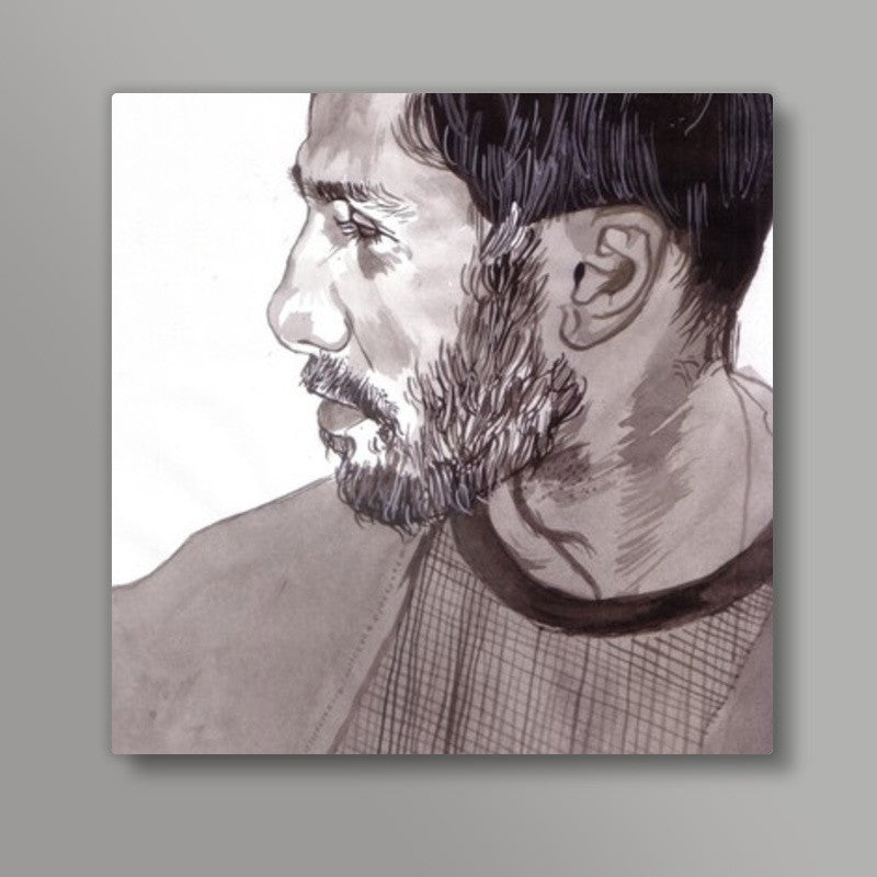 Shahid Kapoor makes a style statement Square Art Prints