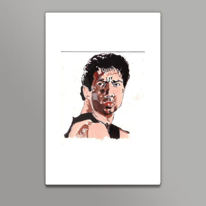 RAGE is a part of couRAGE- Sunny Deol Wall Art