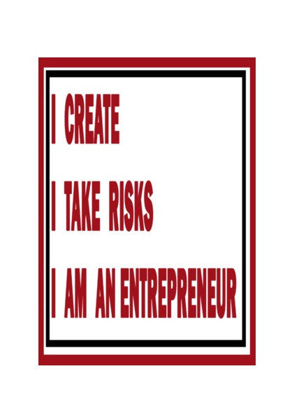 Wall Art, I AM AN ENTREPRENEUR Wall Art