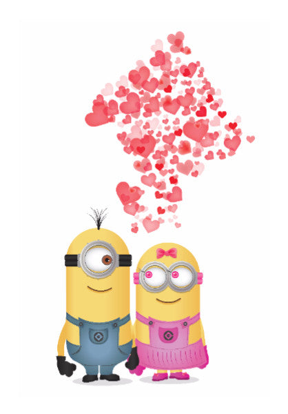 Wall Art, Minion Lovers wall art