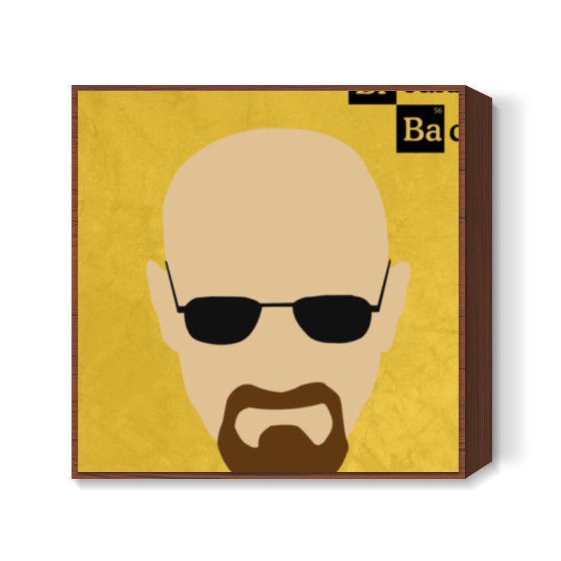 Breaking Bad:Heisenberg Square Art Print