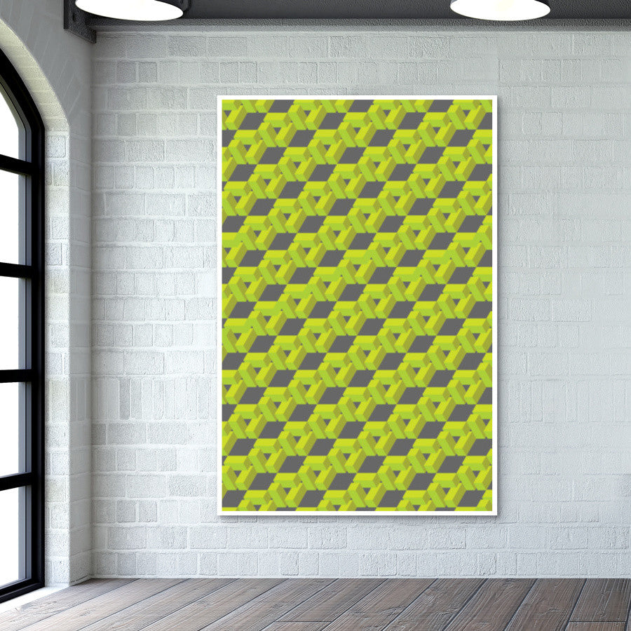 3d pattern Wall Art