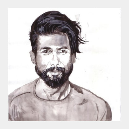 Shahid Kapoor has a style quotient of his own Square Art Prints