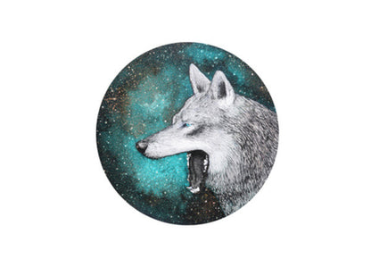 Blue Wolf Wall Art