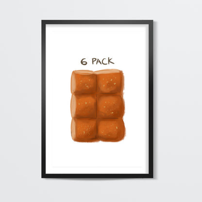 6 pack Wall Art