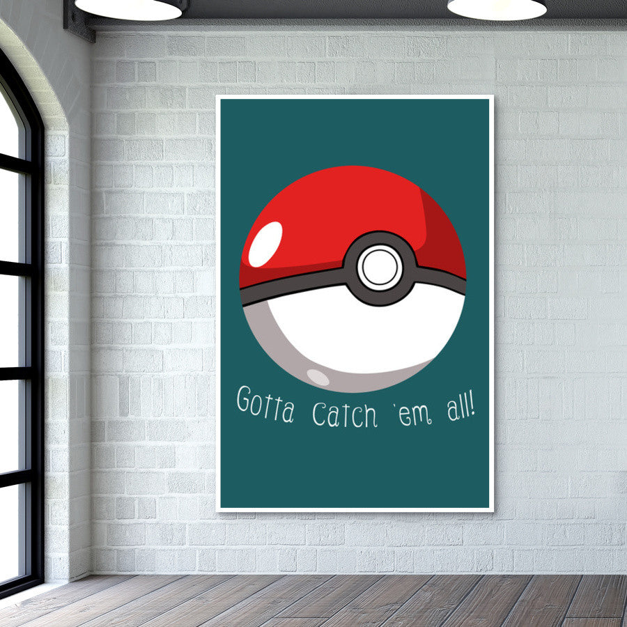 Pokeball Wall Art