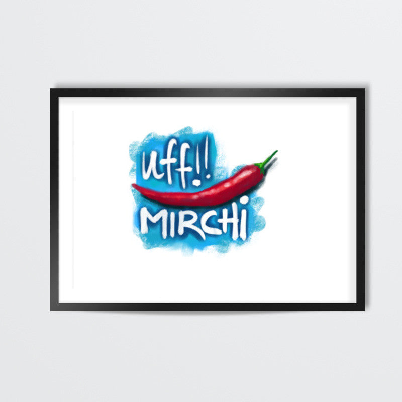 Uff Mirchi Wall Art