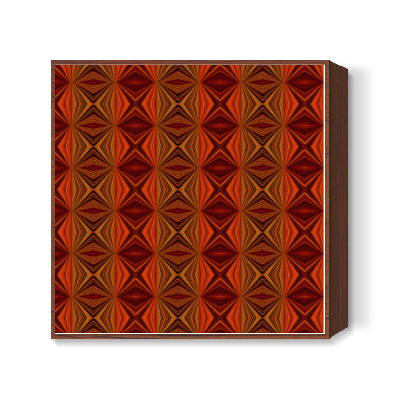 Modern Abstract Geometric Pattern Square Art Prints