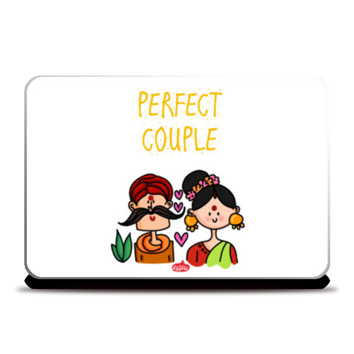 The Desi Perfect Couple Laptop Skins