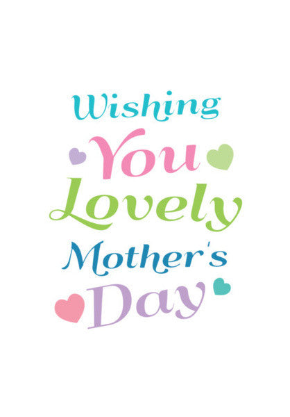 Lovely Mother's Day Art PosterGully Specials