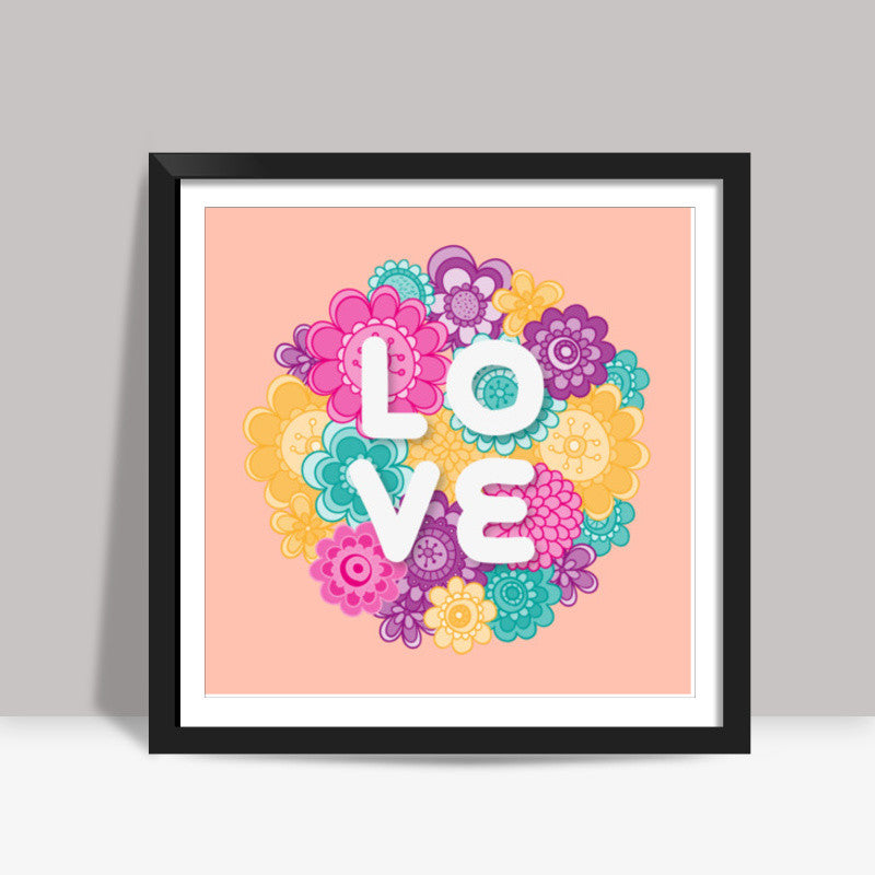 Love Square Art Prints