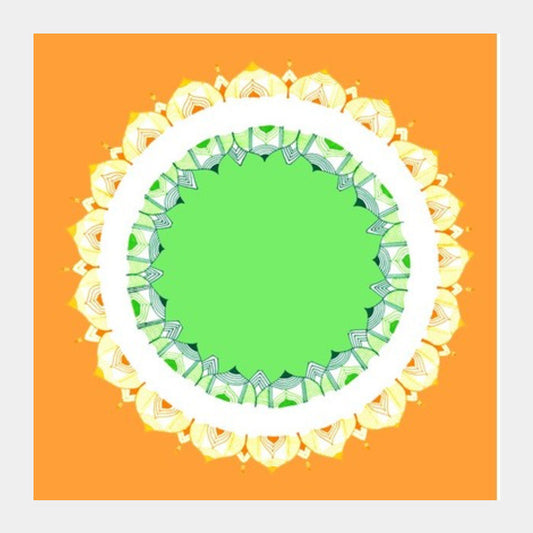 Mandala Art  Republic Day Square Art Prints PosterGully Specials