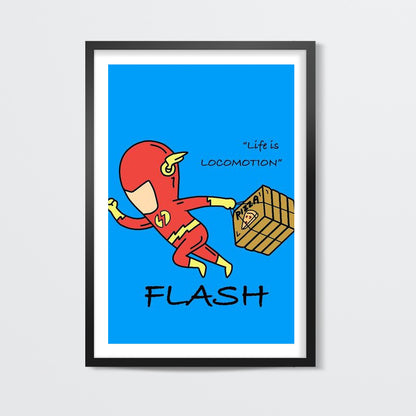 Flash Job Wall Art