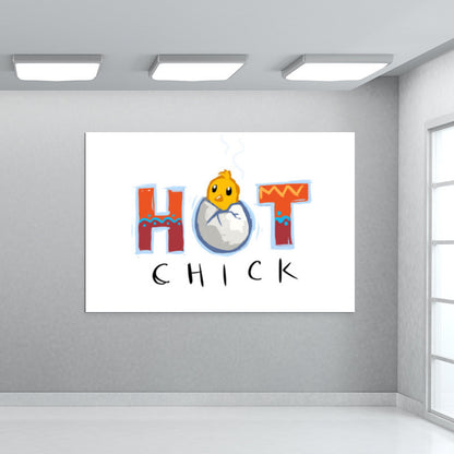 Hot Chick Wall Art