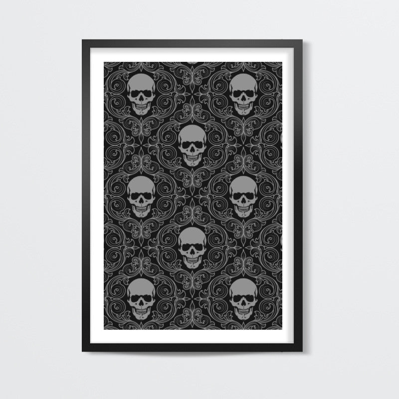 Skull Patterns 2 Wall Art