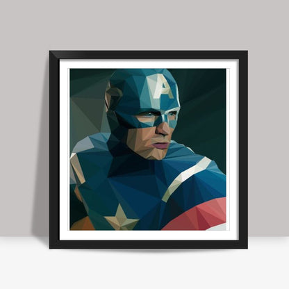 Captain America Square Art Prints