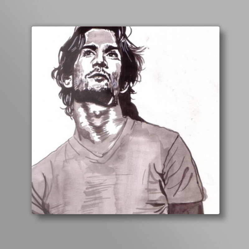 A dreamer am I - Sushant Singh Rajput Square Art Prints