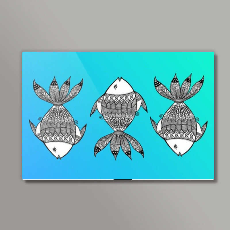 Fish Patterns Wall Art