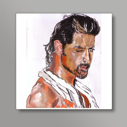 Hrithik Roshan is a superstar with substance and style Square Art Prints