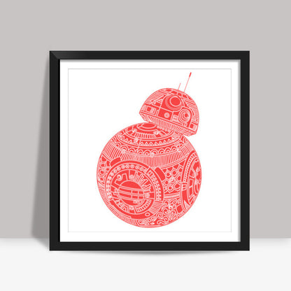 BB8 STAR WARS Square Art Prints