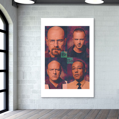 Breaking Bad Pop Art Wall Art