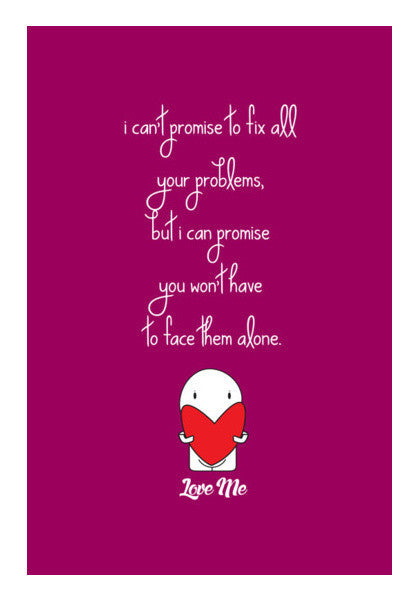 I Can't Promise Art PosterGully Specials