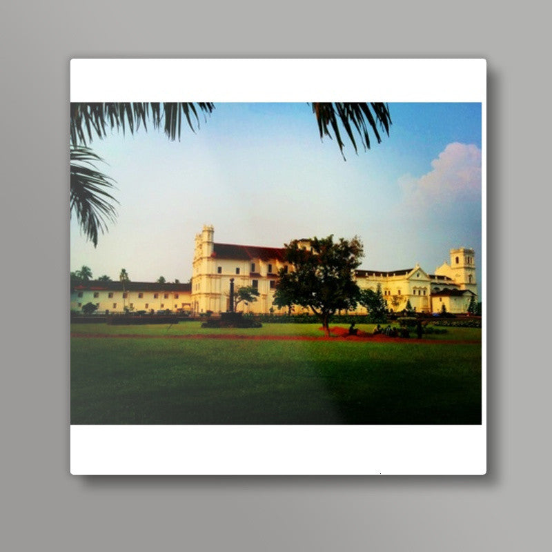 St. Francis of Asisi, Goa Square Art Prints