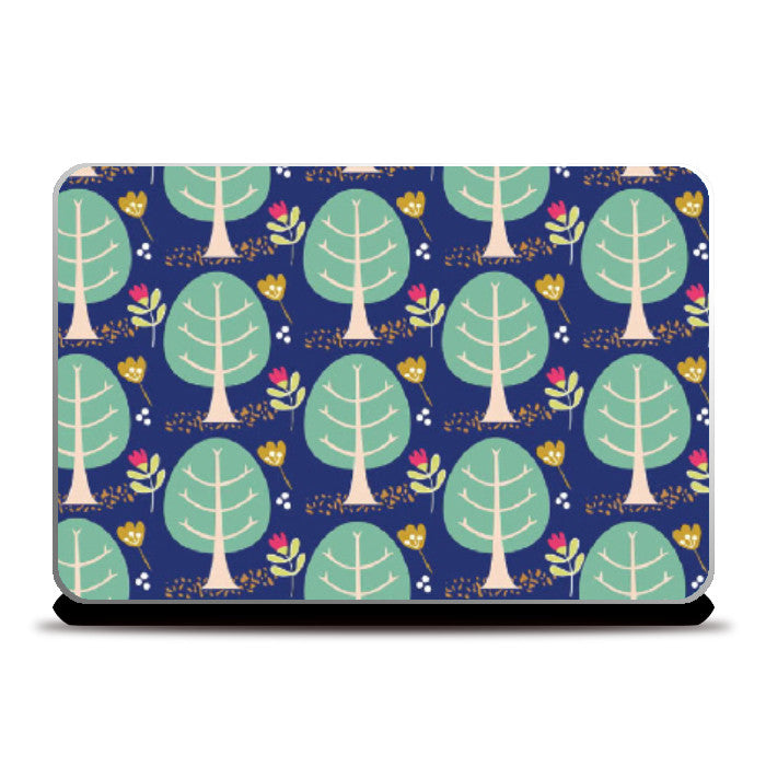 Laptop Skins, floral Laptop Skin | looshmoosh, - PosterGully