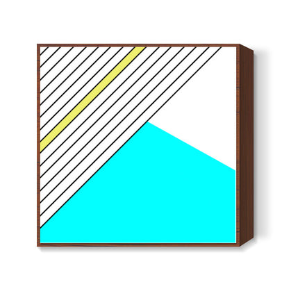 Pastel Geometry Square Art Prints