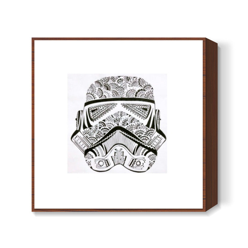 storm trooper Square Art Prints