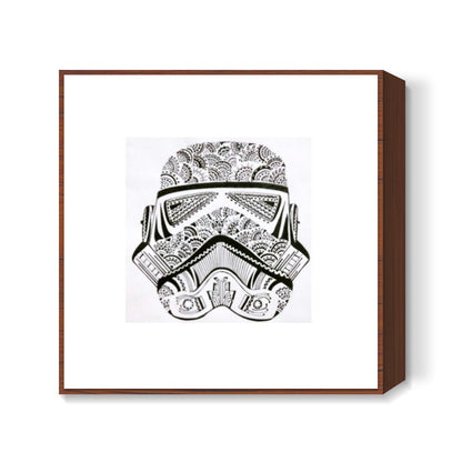 storm trooper Square Art Prints