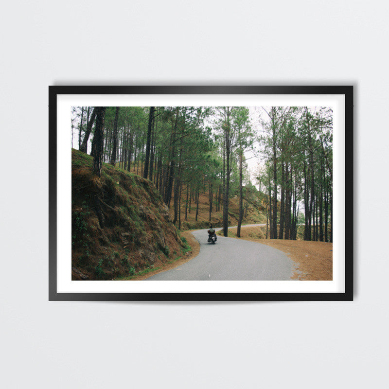 Motorcycle Diaries, Himalayas Wall Art