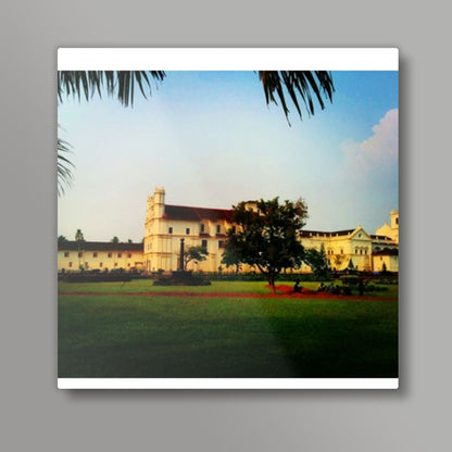 St. Francis of Asisi, Goa Square Art Prints