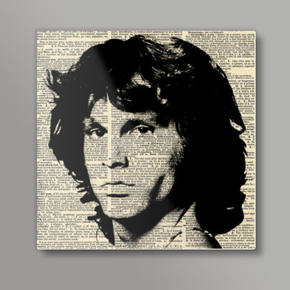 The Lizard King Square Art Prints