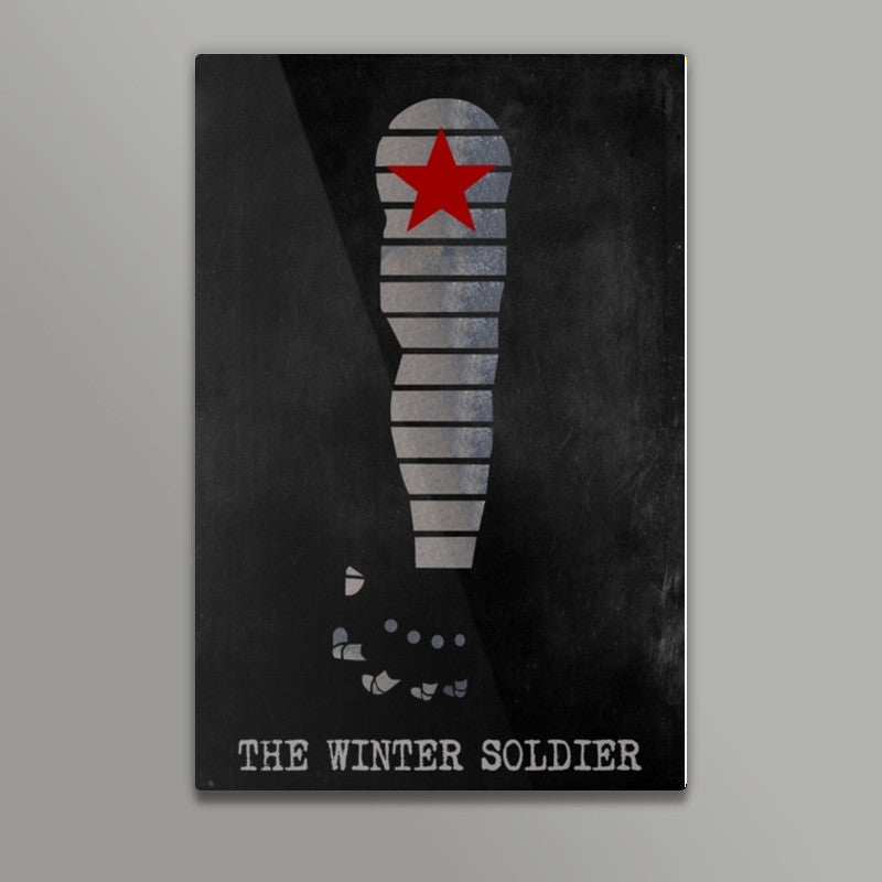 Winter soldier captain america  Wall Art