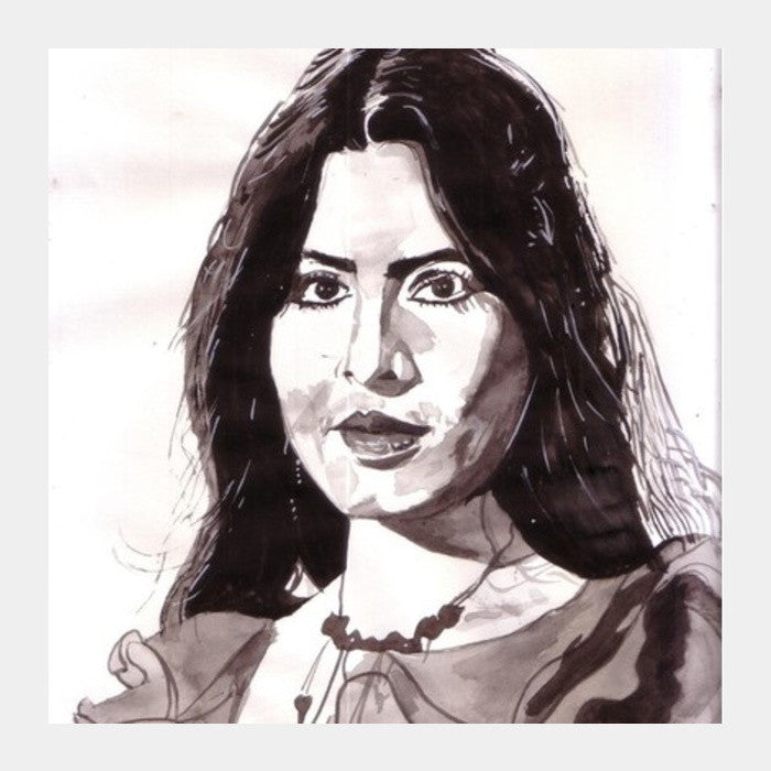 Parveen Babi was a beautiful actor Square Art Prints