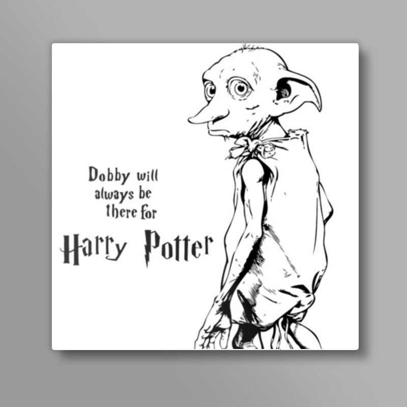 DOBBY LOVE! Square Art Prints