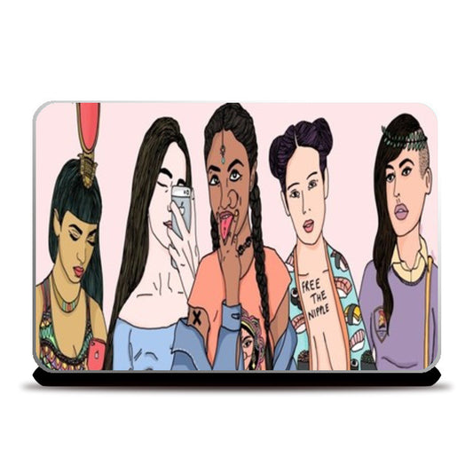 Divine Goddesses Laptop Skins