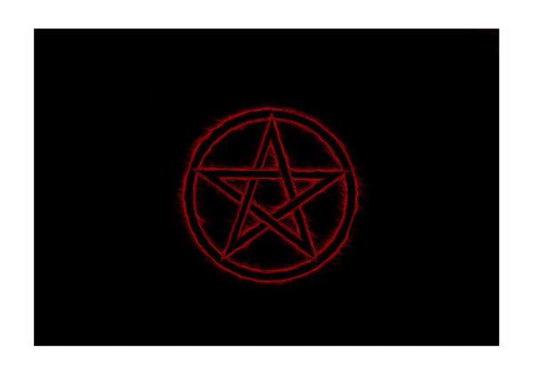 Wall Art, Wican Pentacle Wall Art | Haniya Khan, - PosterGully