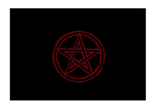 Wall Art, Wican Pentacle Wall Art | Haniya Khan, - PosterGully