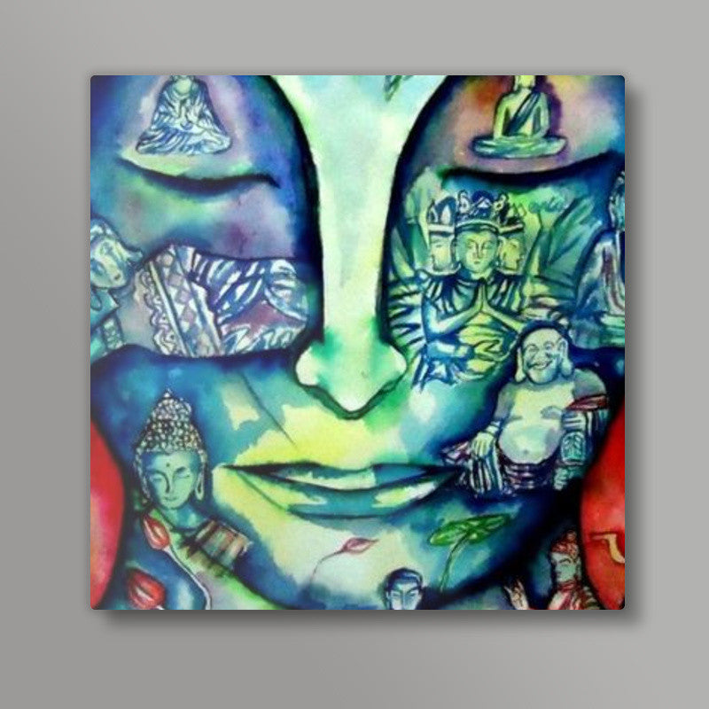 buddha Square Art Prints