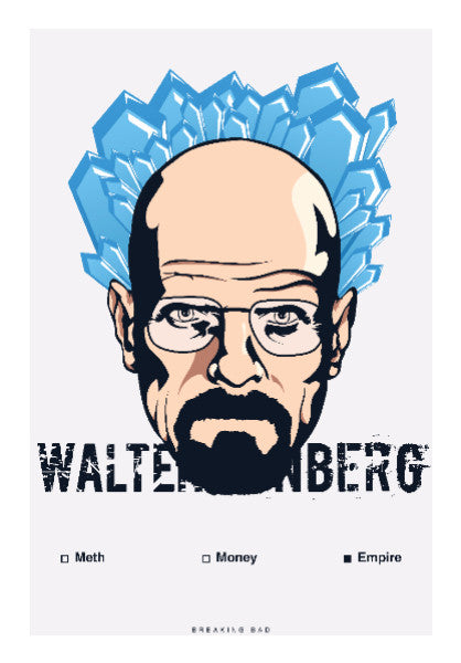 Wall Art, Walter White - Heisenberg Wall Art