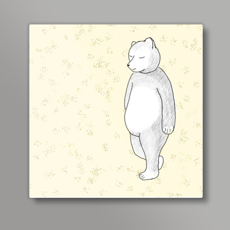 Bear Square Art Prints