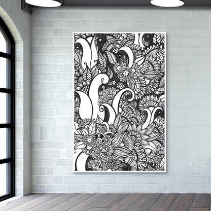 Floral Chaos Wall Art