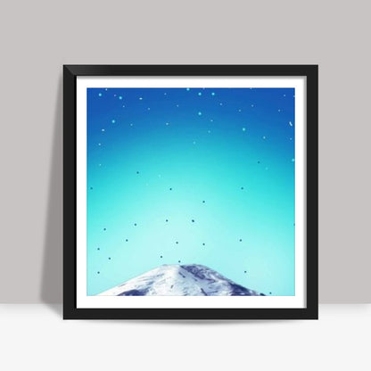 heaven Mountain Square Art Prints