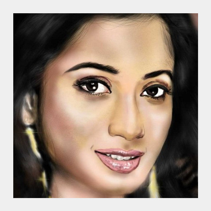 Square Art Prints, Voice Queen Shreya Square Art Prints