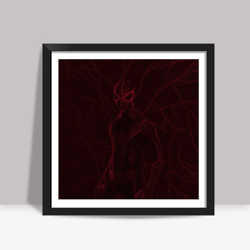 spider-man Square Art Prints