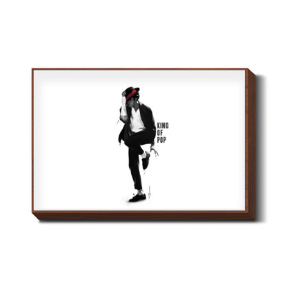 michael jackson | king of pop Wall Art