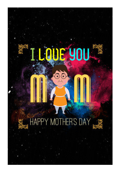 Love You Alot Mom Art PosterGully Specials