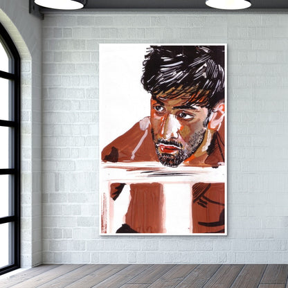 Bollywood superstar Ranbir Kapoor can intrigue and entertain with his versatility Wall Art